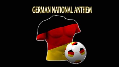 German National Anthem Germany World Cup 2010 South Africa Soccer Football Deutschland - YouTube