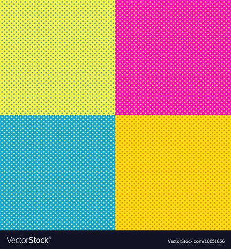 Halftone color pop art background Royalty Free Vector Image