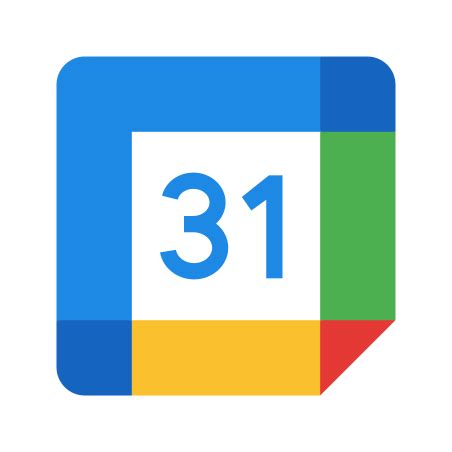 Google Calendar Icon - Free Download, PNG and Vector | Google calendar, Calendar icon, Calendar logo