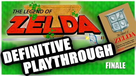 The Legend of Zelda (NES) - The Definitive Playthrough **FINALE** - YouTube