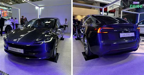 Munich Motor Show 2023: Tesla Model 3 Facelift Revealed