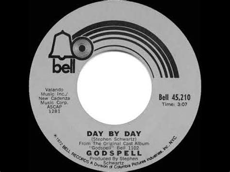 1972 HITS ARCHIVE: Day By Day - Godspell (mono 45) - YouTube