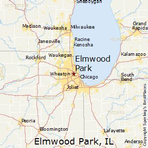 Elmwood Park Il Map - Abbe Lindsy