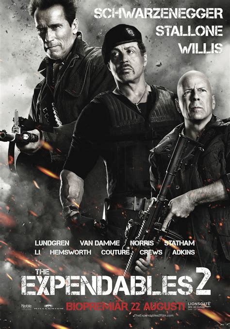 THE EXPENDABLES 2 (2012) TV Spot 1, Movie Poster: Bruce Willis | FilmBook