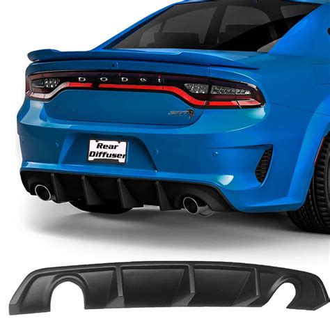 Buy Rear Diffuser Compatible with 2015-2022 Dodge Charger SRT Hellcat ...