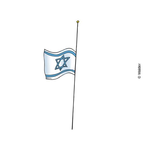 Israeli Flag at Half Mast | Walder Education