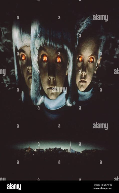 VILLAGE OF THE DAMNED, key art, from left: Jessye Quarry, Lindsey Haun, Cody Dorkin, 1995, (c ...