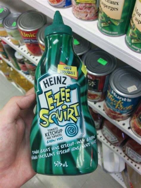 Heinz Green Ketchup | Colored ketchup, 90s kids, Green ketchup