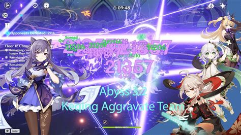 The Most Efficiency Keqing team | Genshin Impact Abyss 3.2 Keqing Aggravate team - YouTube