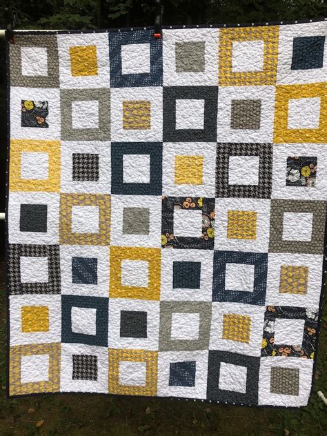 PATTERN Hip to Be Square Lap or Baby Quilt...uses one layer | Etsy