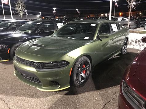 Forest Green Dodge Charger