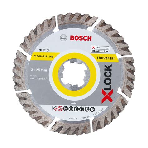 Bosch 125mm X-Lock Universal Diamond Cutting Disc - Bunnings Australia