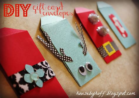 DIY Gift Card Envelopes - House by Hoff