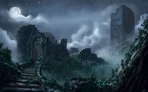 Castle Ruins Wallpaper