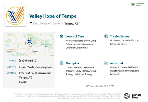 Valley Hope of Tempe in Arizona • RehabNow