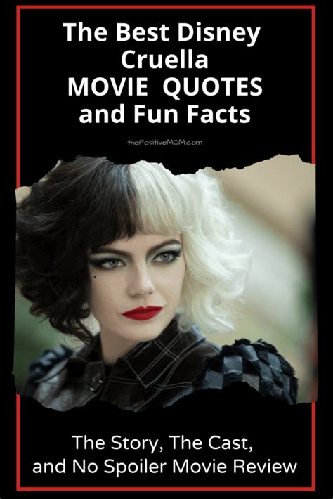 The Best Disney Cruella Movie Quotes and Fun Facts