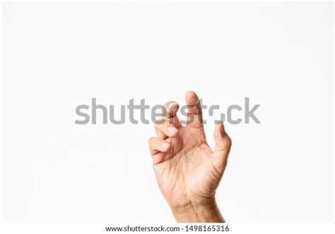 Male Hand Showing Symptoms Stiffness Isolated Stock Photo 1498165316 | Shutterstock