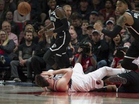 Portland clinch play-off spot but lose Nurkic to serious-looking injury | Express & Star