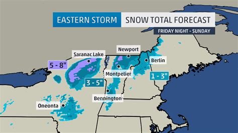 SNOW Forecast for Northeast USA This Weekend! | Hazardous Weather ...