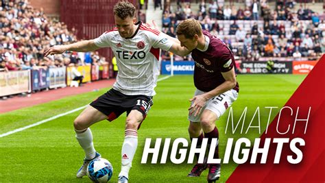 Hearts v Aberdeen | Highlights | RedTV