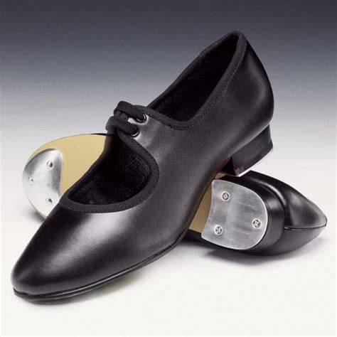 Black Tap Shoes with Heel Tap – Simply Dance Academy