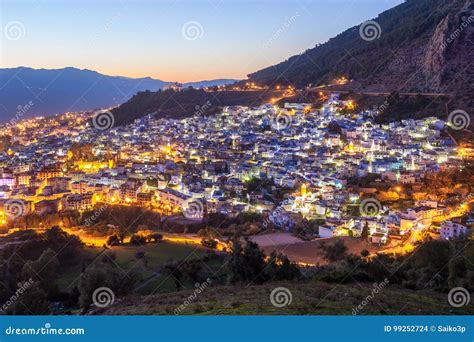 Chefchaouen in Morocco stock photo. Image of journey - 99252724