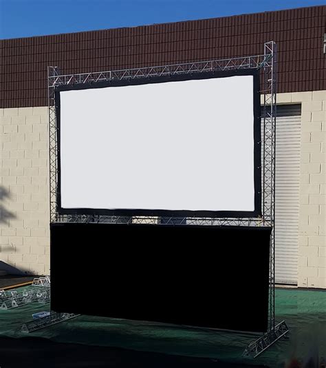 10 Foot Indoor or Outdoor Cinema Screen – For Hire | Moonbeamers Popup ...