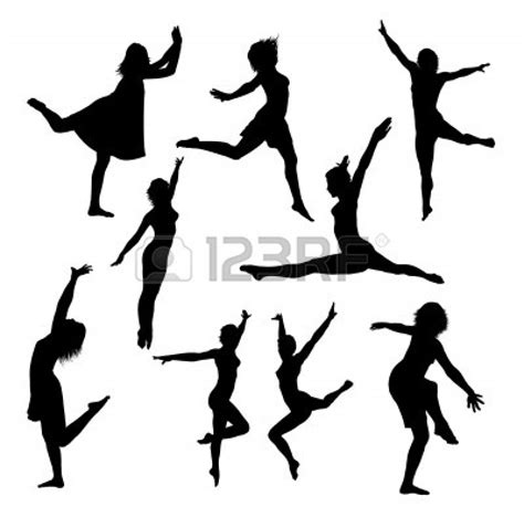 Dance Team Silhouette | Free download on ClipArtMag