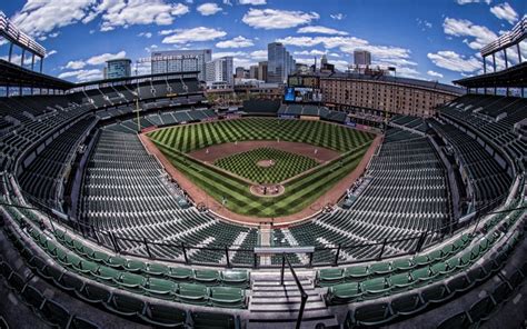 Download wallpapers Oriole Park at Camden Yards, MLB, baseball stadium, Baltimore Orioles ...