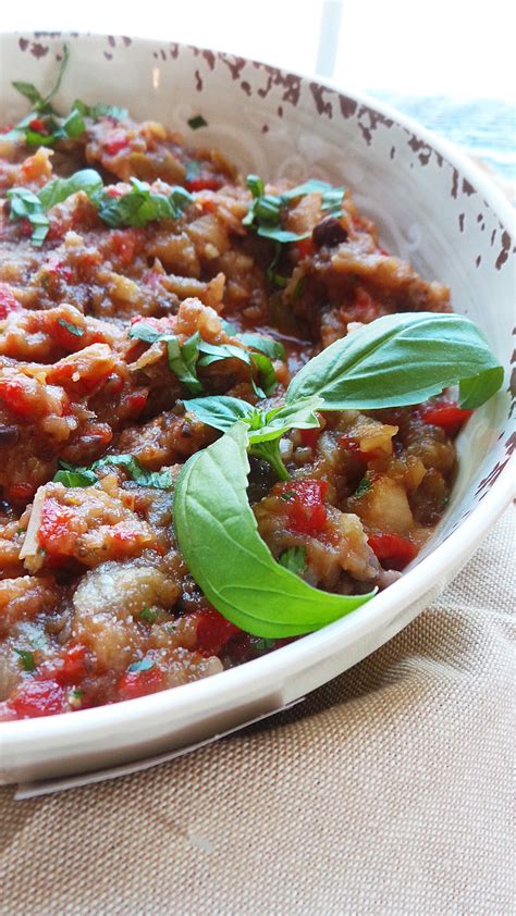 Roasted Eggplant Caponata