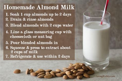 Top 3 Almond Milk Recipes