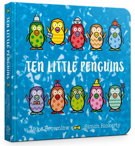 Ten Little Penguins Board Book by Simon Rickerty | Hachette UK