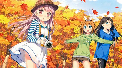 Autumn Girl Anime Wallpapers - Wallpaper Cave