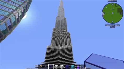 Burj Khalifa Minecraft Blueprints