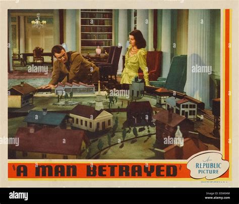 A Man Betrayed- Movie Poster Stock Photo - Alamy