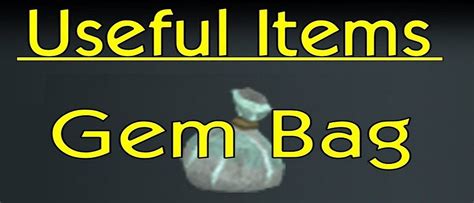 OSRS Gem Bag