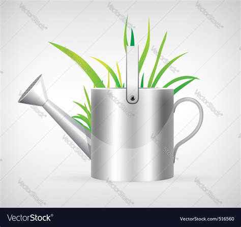 Watering can Royalty Free Vector Image - VectorStock