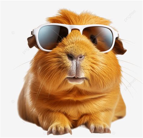 Playful Guinea Pig With Sunglasses, Pig With Sunglasses, Guinea Pig ...