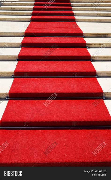 Red Carpet On Stairway Image & Photo (Free Trial) | Bigstock