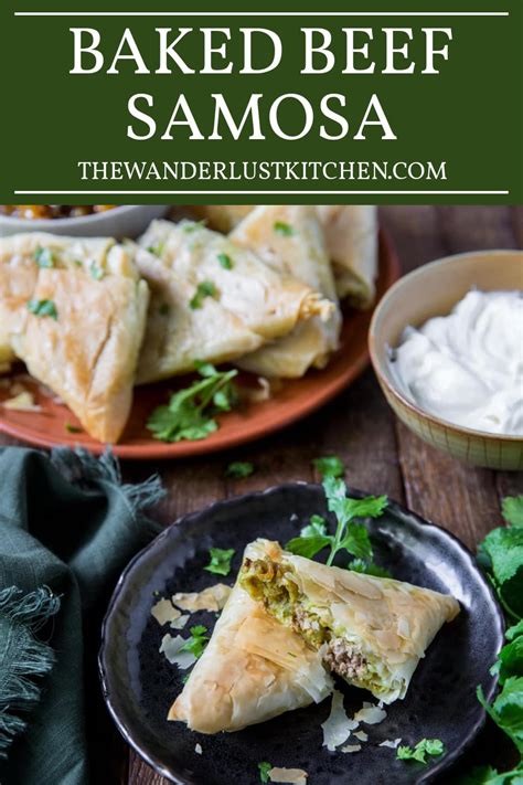 Baked Beef Samosa Recipe - The Wanderlust Kitchen