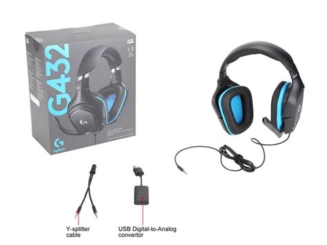 Logitech G432 7.1 Surround Sound Gaming Headset