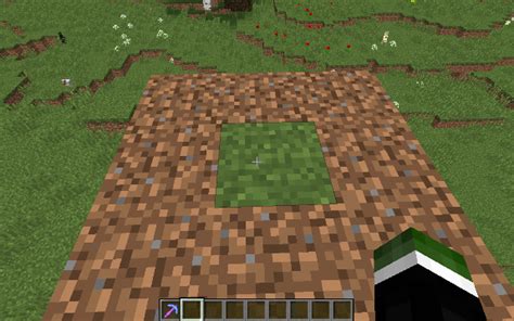 Bonemeal + dirt block = grass! (An easier way to create grass blocks ...