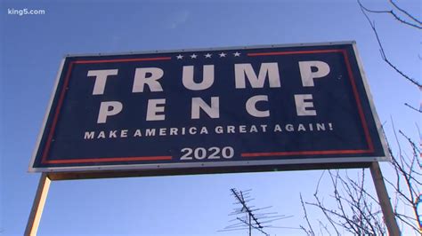 City Says Man's Giant, Semi-Ironic 'Trump 2020' Sign Is a Code Violation