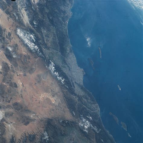 Skylab 4 Earth View of Pacific Coast of Southern Californi… | Flickr
