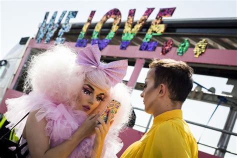 Huge crowds turn out for Brighton Pride as 300,000 people celebrate UK's biggest event of its ...