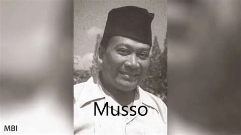 Musso Manowar, Tokoh Komunis Indonesia Pemimpin PKI