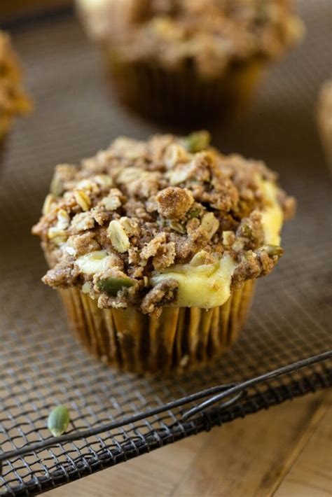 Pumpkin Cheesecake Muffins - Wyse Guide