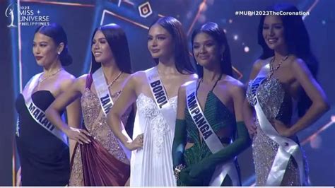 Miss Universe Philippines 2023 Top 5 finalists | PEP.ph