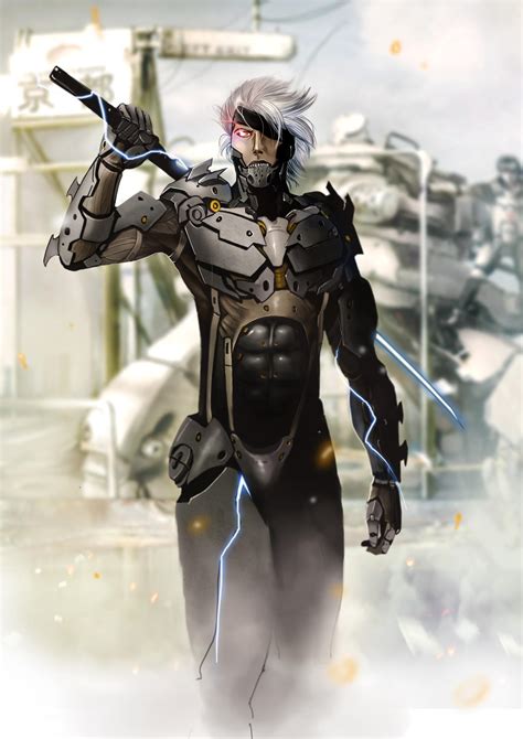 raiden metal gear rising by gothicmalam91 on DeviantArt