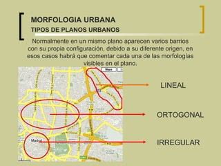 Morfologia urbana | PPT